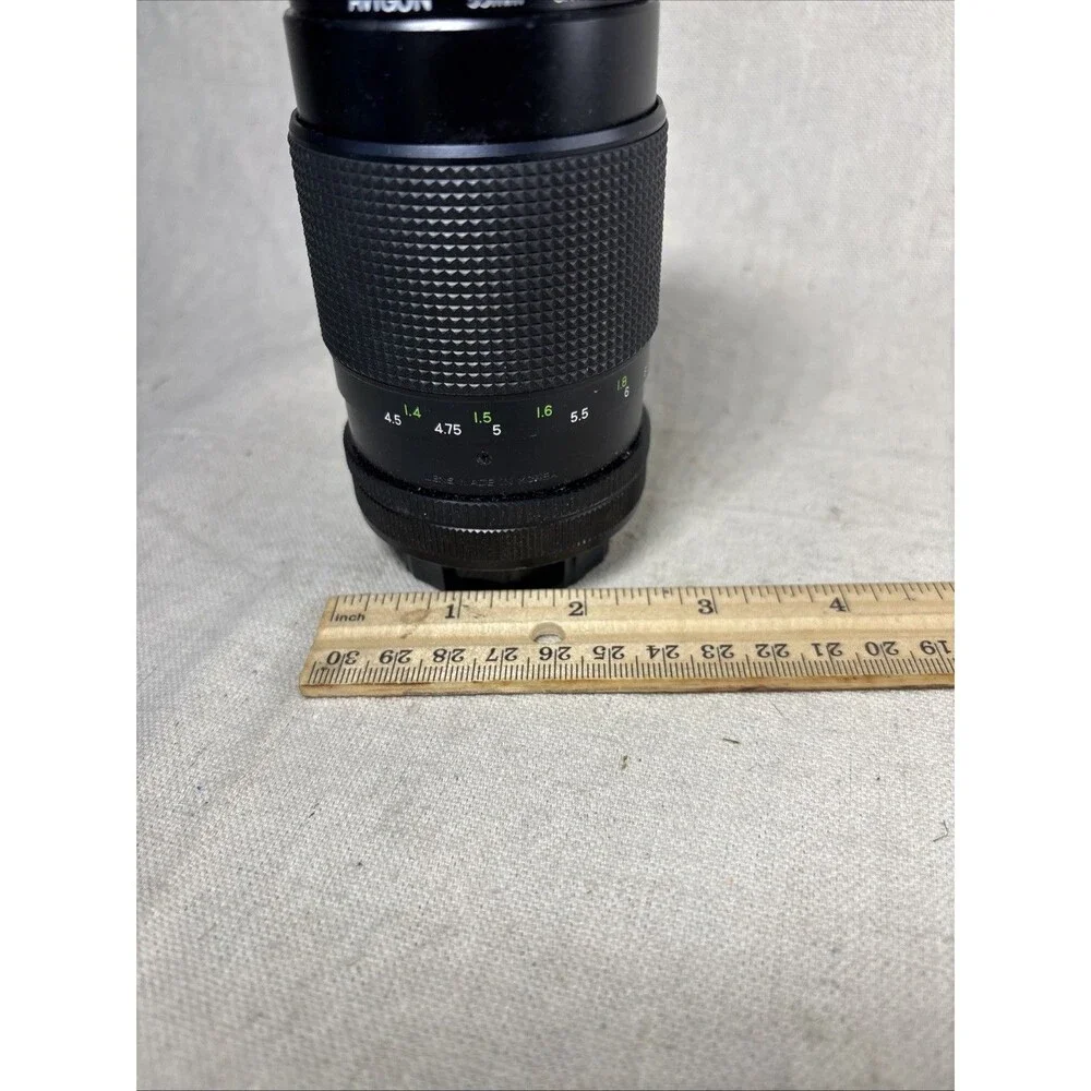 Lenmar Rx-7 1:2.8 55mm Camera Lens Poor Condition Parts Or Repair Only